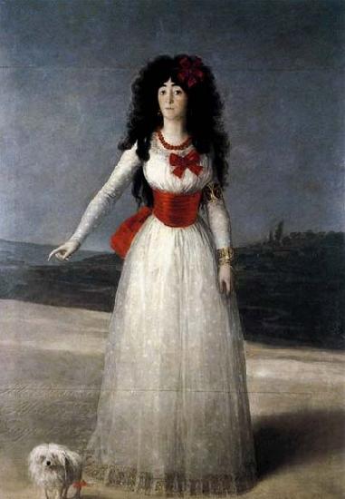 Francisco de goya y Lucientes The Duchess of Alba China oil painting art